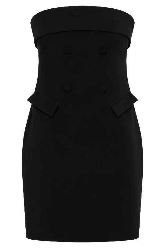 abbie-strapless-suiting-mini-dress-black