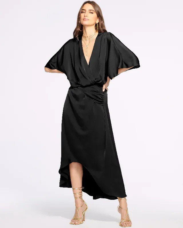 Adiel Wrap Midi Dress