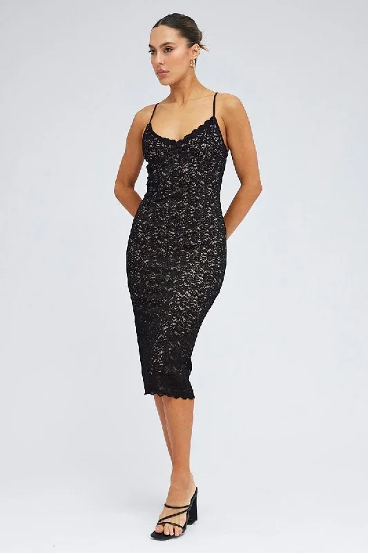 black-midi-dress-sleeveless-v-neck-bodycon-lace-stretch-ed0374-36cb-1