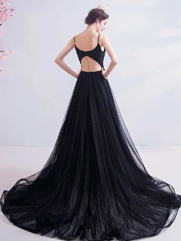 black-v-neck-tulle-lace-long-prom-dress-black-evening-dress-4