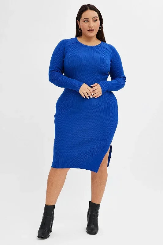 blue-knit-dress-raglan-round-neck-side-split-cdd31935-40a-1