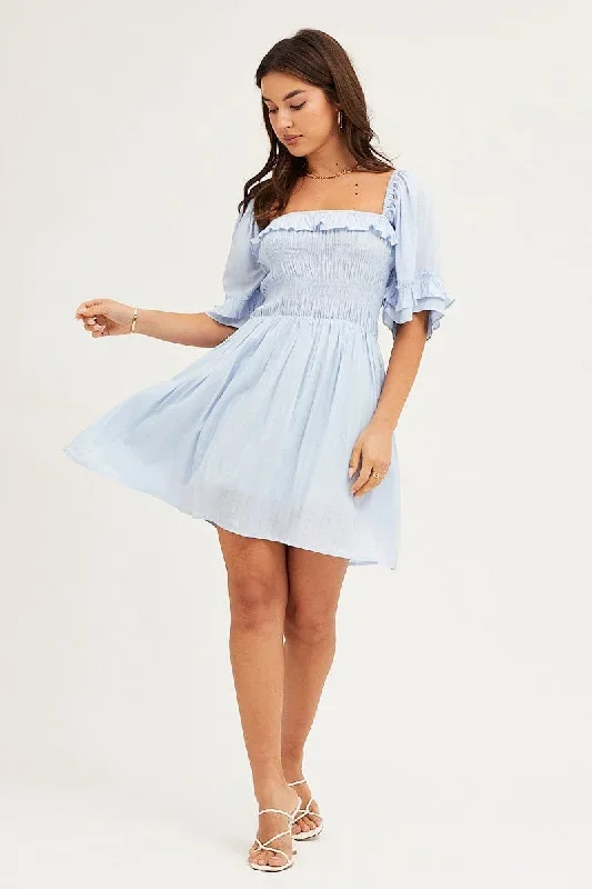 blue-mini-dress-short-sleeve-dd9064-34mb