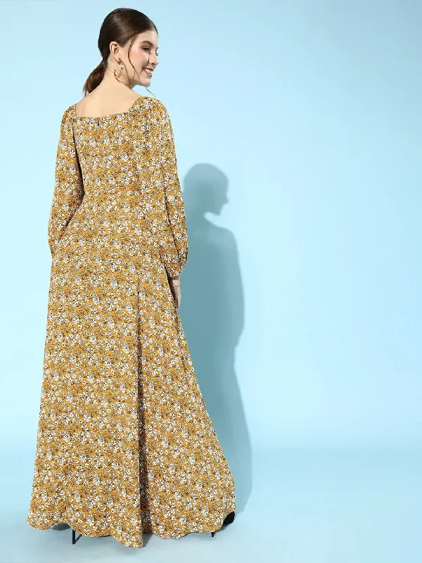 dr1102ms-berrylush-mustard-yellow-floral-crepe-side-slit-a-line-maxi-dress