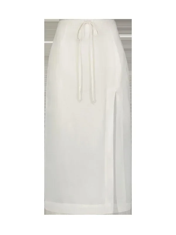 drawstring-slit-midi-skirt-in-white