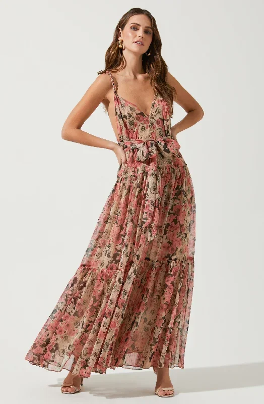 Eartha Floral Maxi Dress