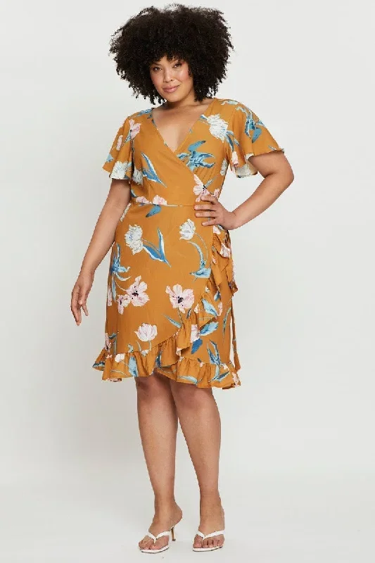 floral-print-skater-dress-v-neck-short-sleeve-ruffle-ced25024-81lb-1