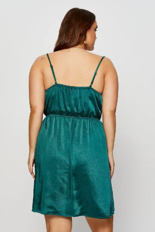 green-mini-satin-dress-cowl-neck-sleeveless-ced25482-34lb-1