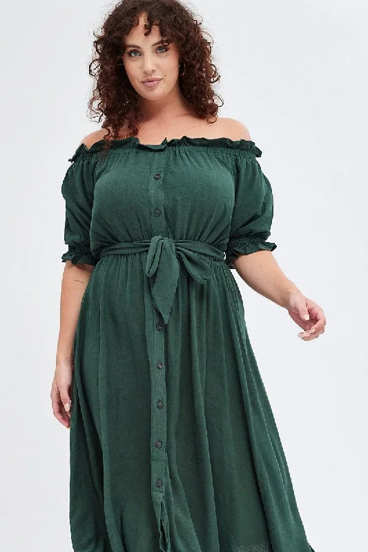 green-short-sleeve-linen-button-midi-dress-cdd1062-34ab-1