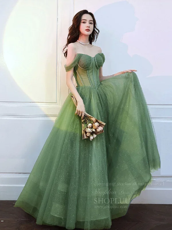 green-sweetheart-neck-tulle-long-prom-dress-green-a-line-evening-dress