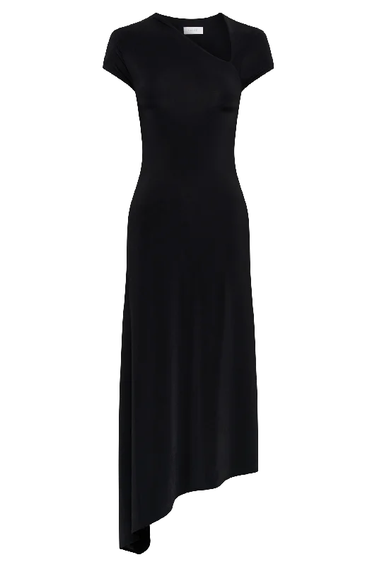 ilaria-slinky-maxi-dress-with-cut-out-black