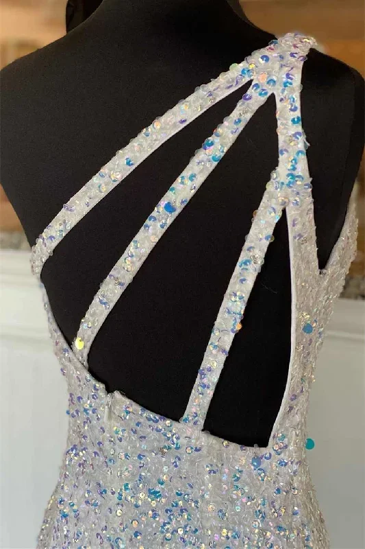 iridescent-white-sequin-one-shoulder-backless-mermaid-prom-dress