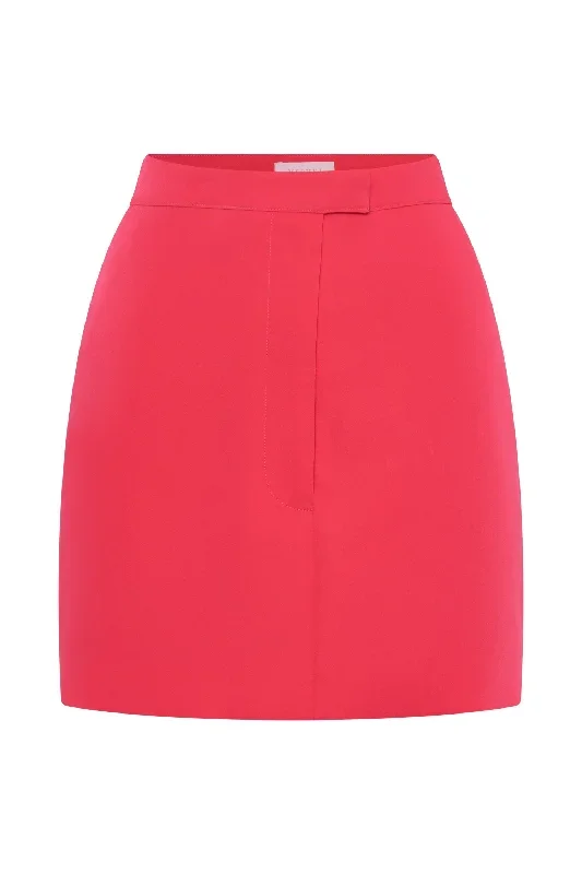 josie-crepe-mini-skirt-raspberry