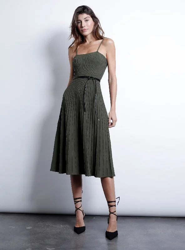 karina-grimaldi-fern-knit-dress-army