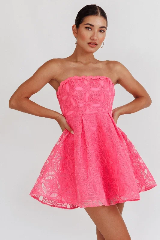 kesenia-strapless-embroidered-mini-dress-hot-pink