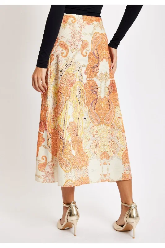 liquorish-abstract-print-midi-skirt-in-orange