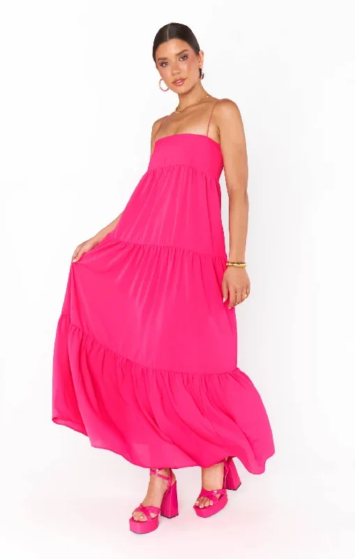 Long Weekend Maxi Dress ~ Pink Pebble