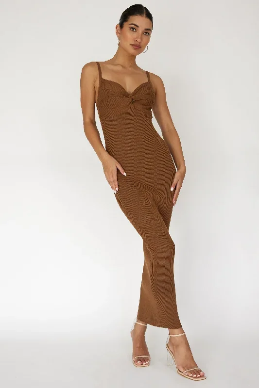 lovers-high-twist-bust-knit-midi-dress-chocolate