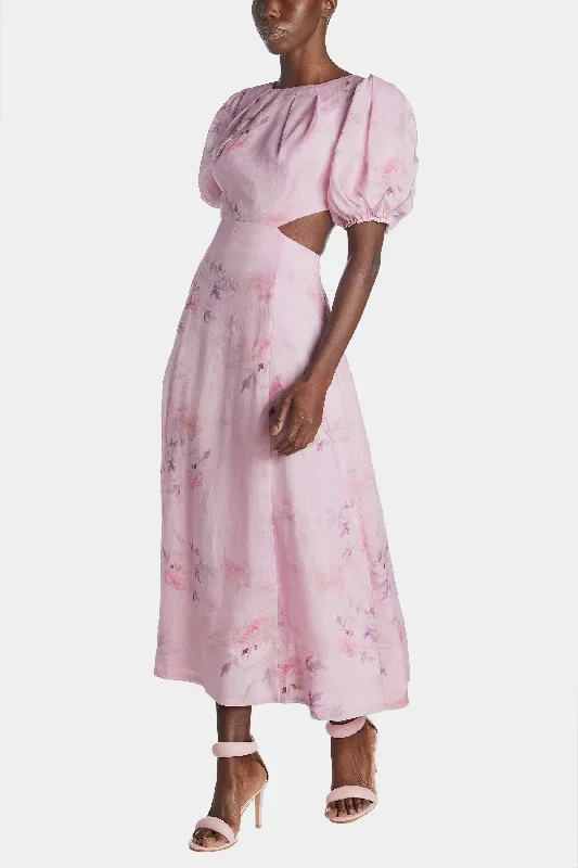 Malina Floral Midi Dress