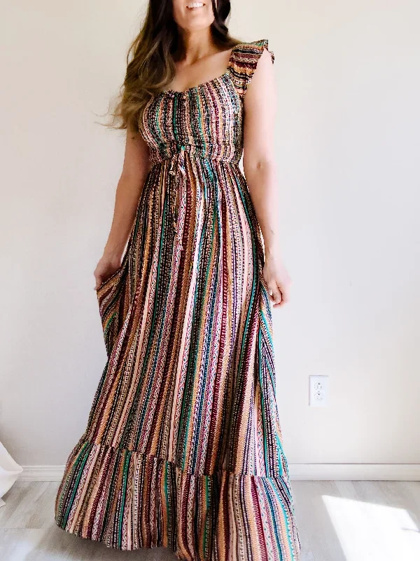 Off The Shoulder Maxi Dress