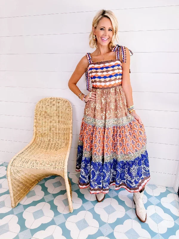 PAISLEY IN THE WIND MAXI DRESS