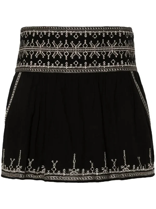 Picadilia Skirt In Black