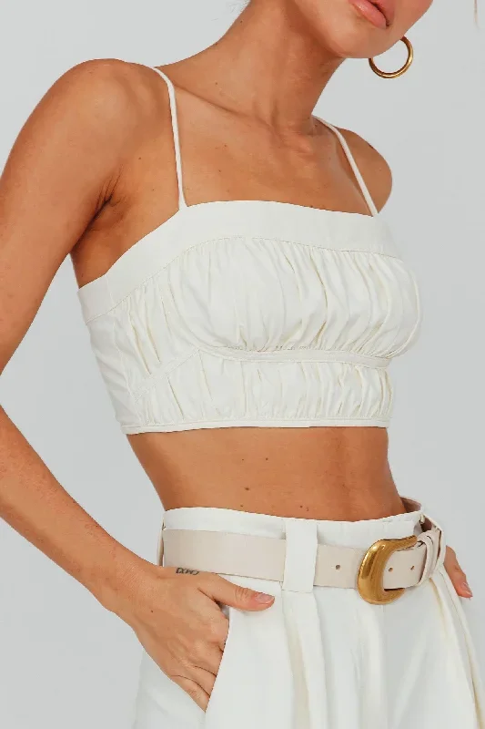 regal-ruched-cami-crop-top-cream