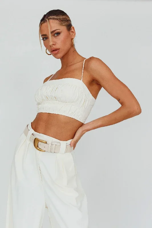 regal-ruched-cami-crop-top-cream