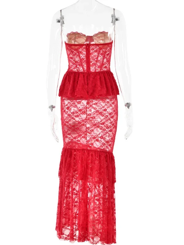 senja-strapless-lace-mermaid-dress-in-red