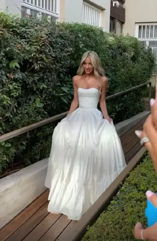 simple-a-line-strapless-white-long-prom-dress