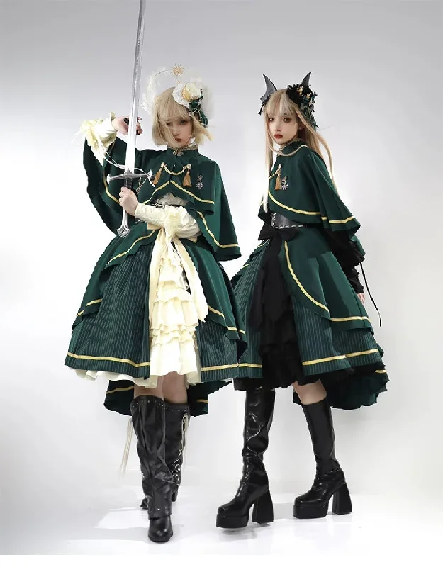 (BFM)Summer and Galaxy~Savior~Military Lolita Dress Skirt Full Set