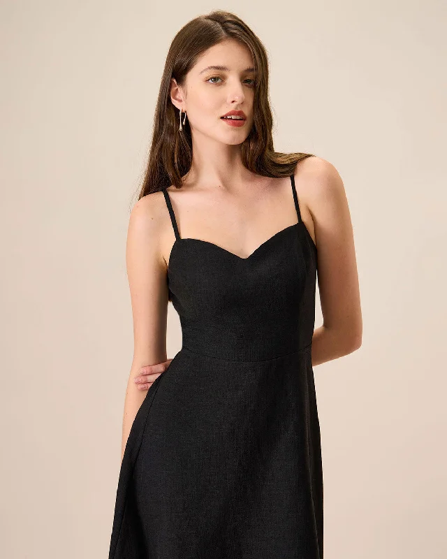 the-black-sweetheart-neck-slip-midi-dress