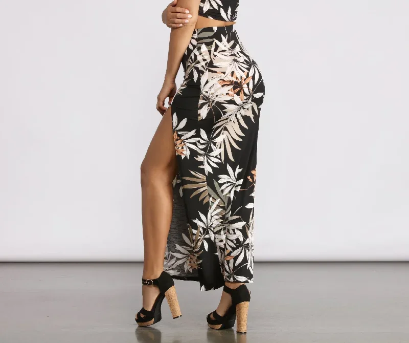 tropical-palm-leaf-high-slit-maxi-skirt-065010225001