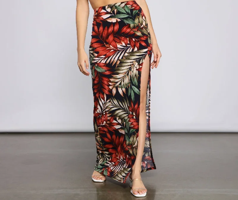 tropical-palm-leaf-high-slit-maxi-skirt-065010225001