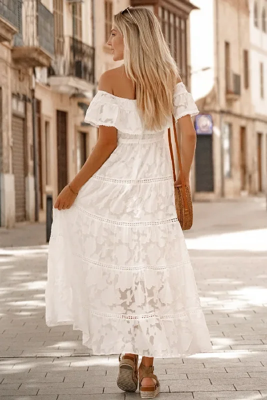 white-off-the-shoulder-ruffled-lace-maxi-dress