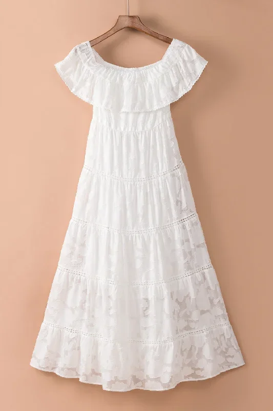 white-off-the-shoulder-ruffled-lace-maxi-dress