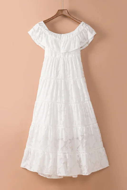 white-off-the-shoulder-ruffled-lace-maxi-dress