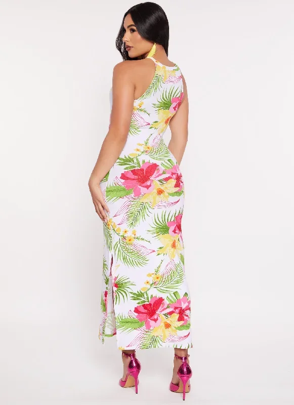 white-tropical-floral-print-high-neck-maxi-dress-1094038345963