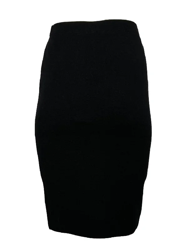 Women's Stretch Merino Skirt In Black